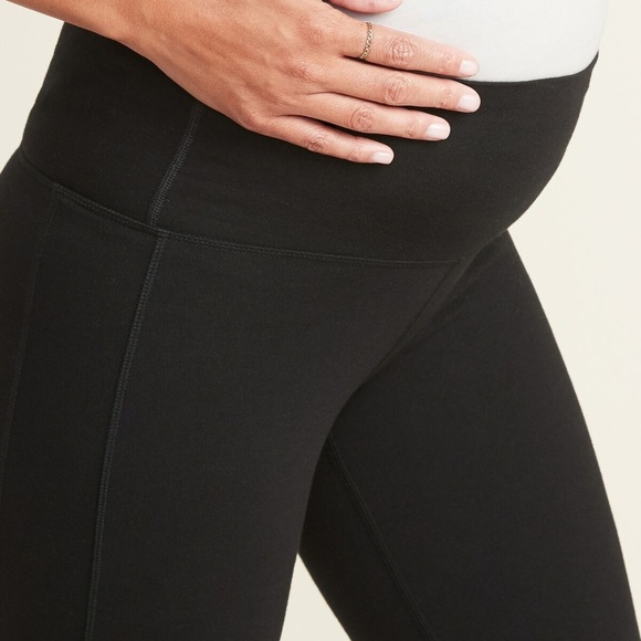 Maternity High-Waisted 7/8 Balance Yoga Leggings - Picture 3 of 3